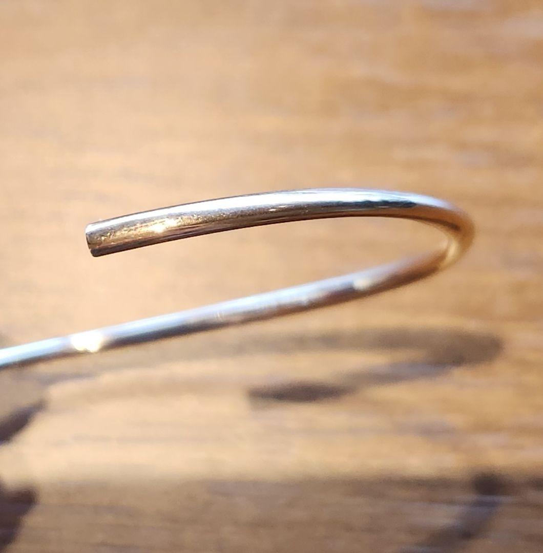 Lilas 2.5パイプC型バングル K10 スピック&スパン 美品 匿名