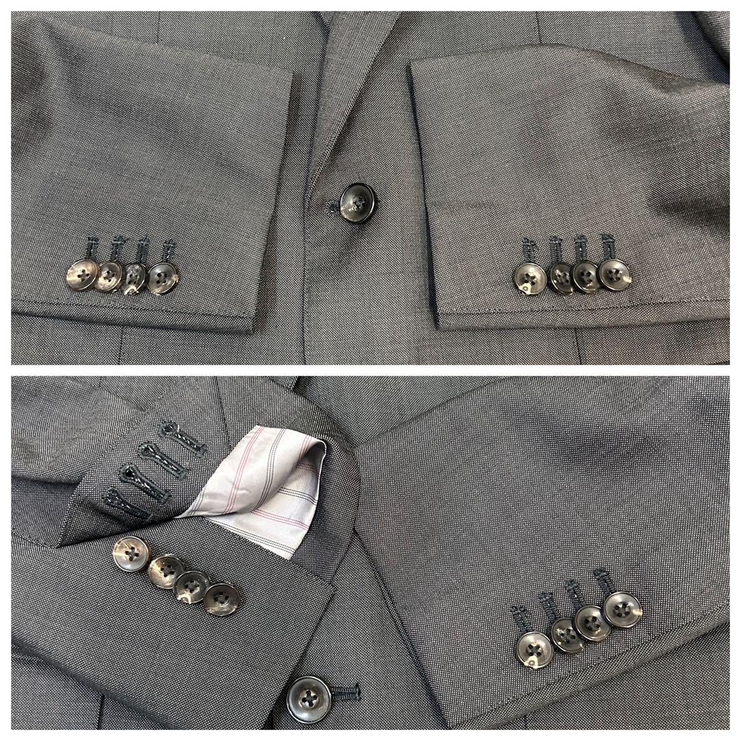 【美品】P.S.FA × REDA 3ピーススーツ グレー イタリア製