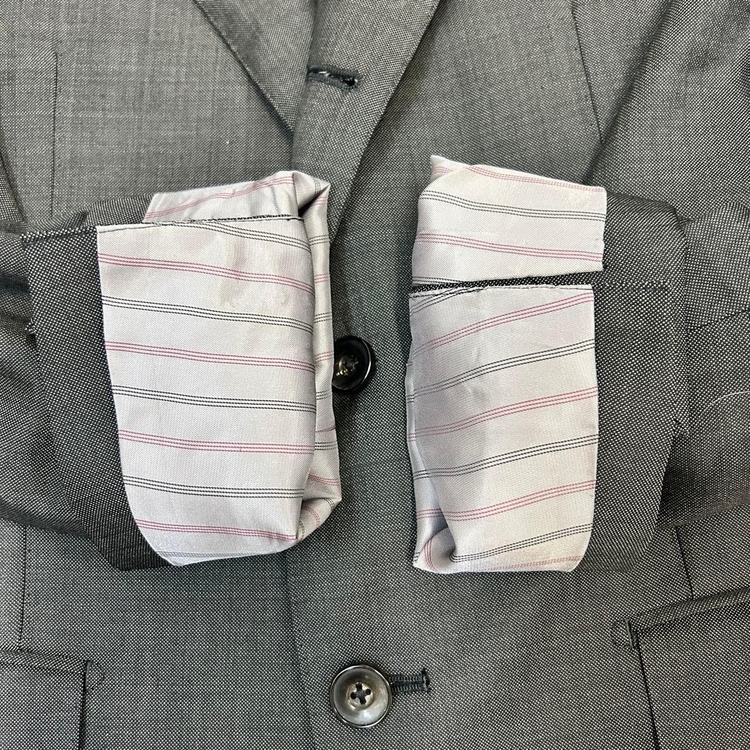 【美品】P.S.FA × REDA 3ピーススーツ グレー イタリア製