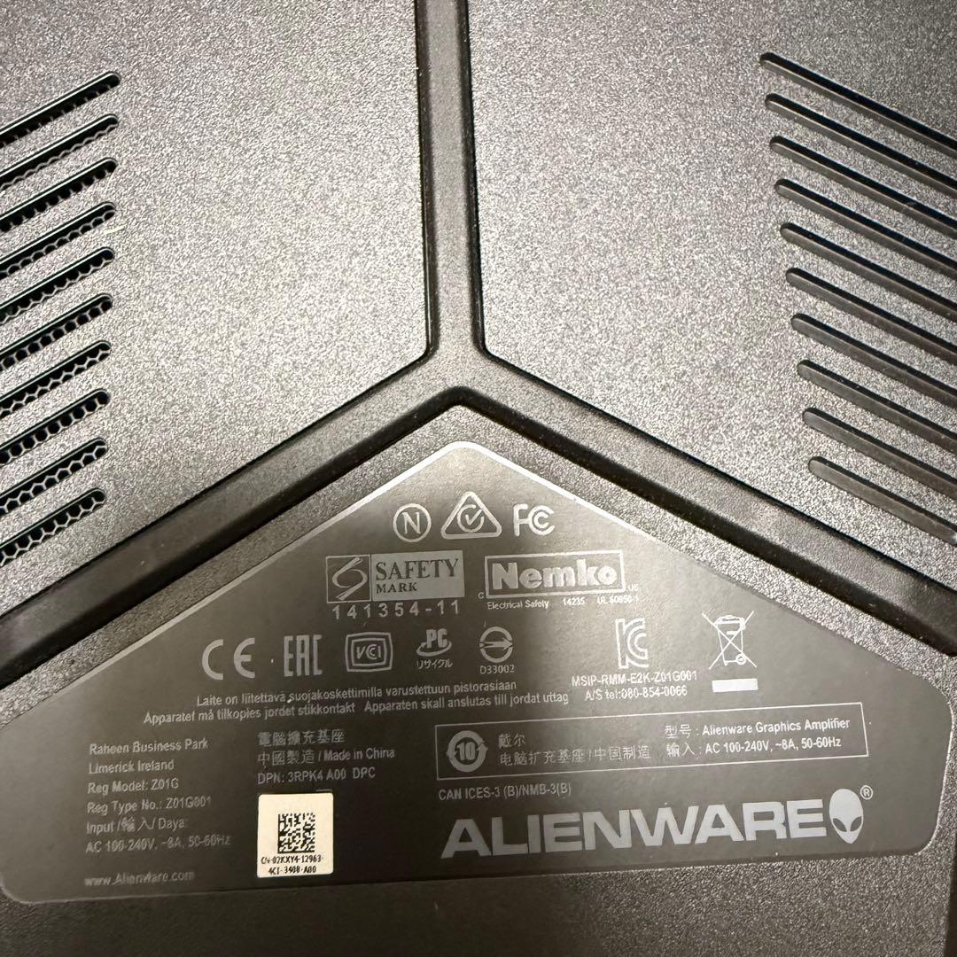 グラフィックボード・グラボ・ビデオカード Alienware Graphics Amplifier Z01G