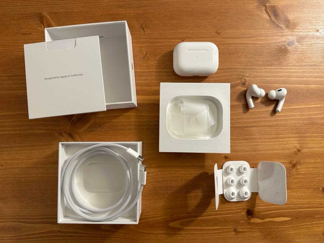【美品】AirPods pro 第2世代　usbc 箱付属品あり