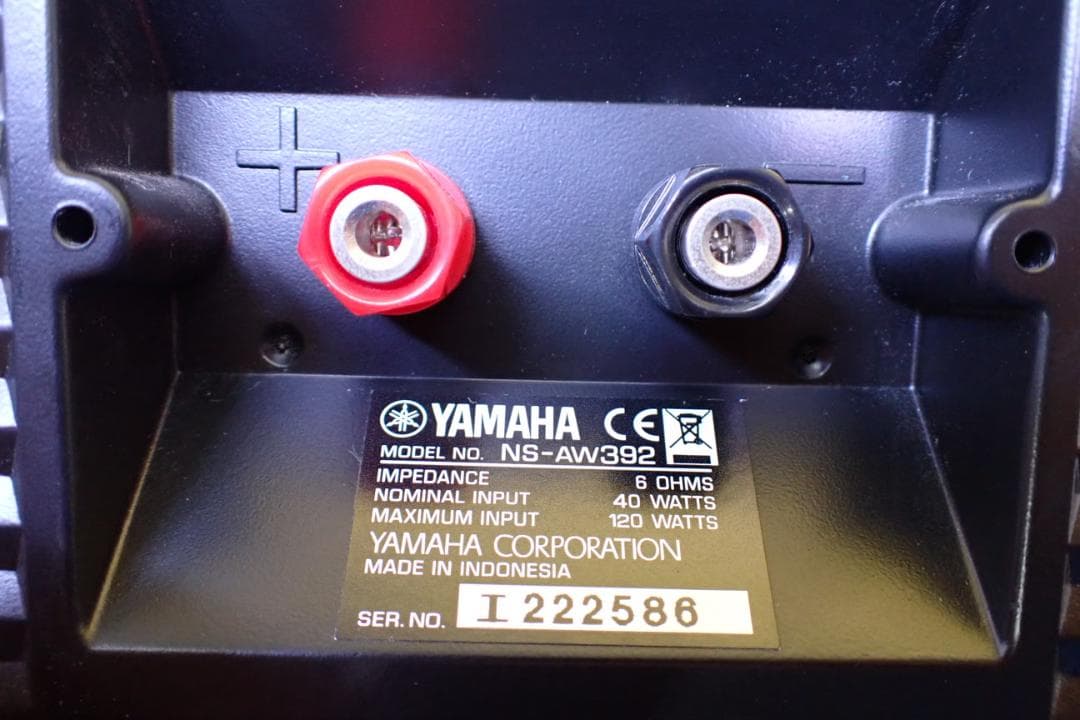 hxm111 ヤマハ NS-AW392 黒色 サーフェスマウントスピーカー