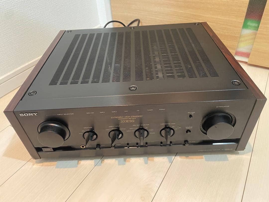 ジャンク　SONY ソニー アンプ TA-F333ESG プリメインアンプ