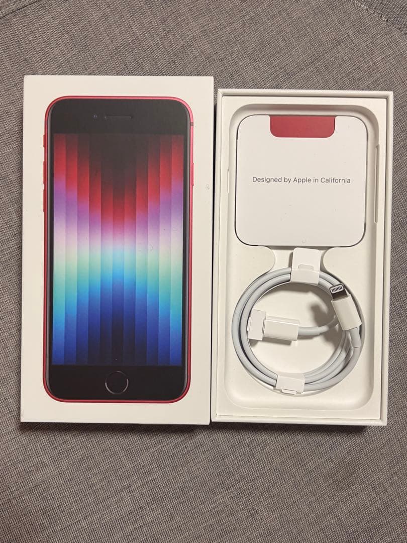 iPhone SE 第3世代 128GB REDレッド