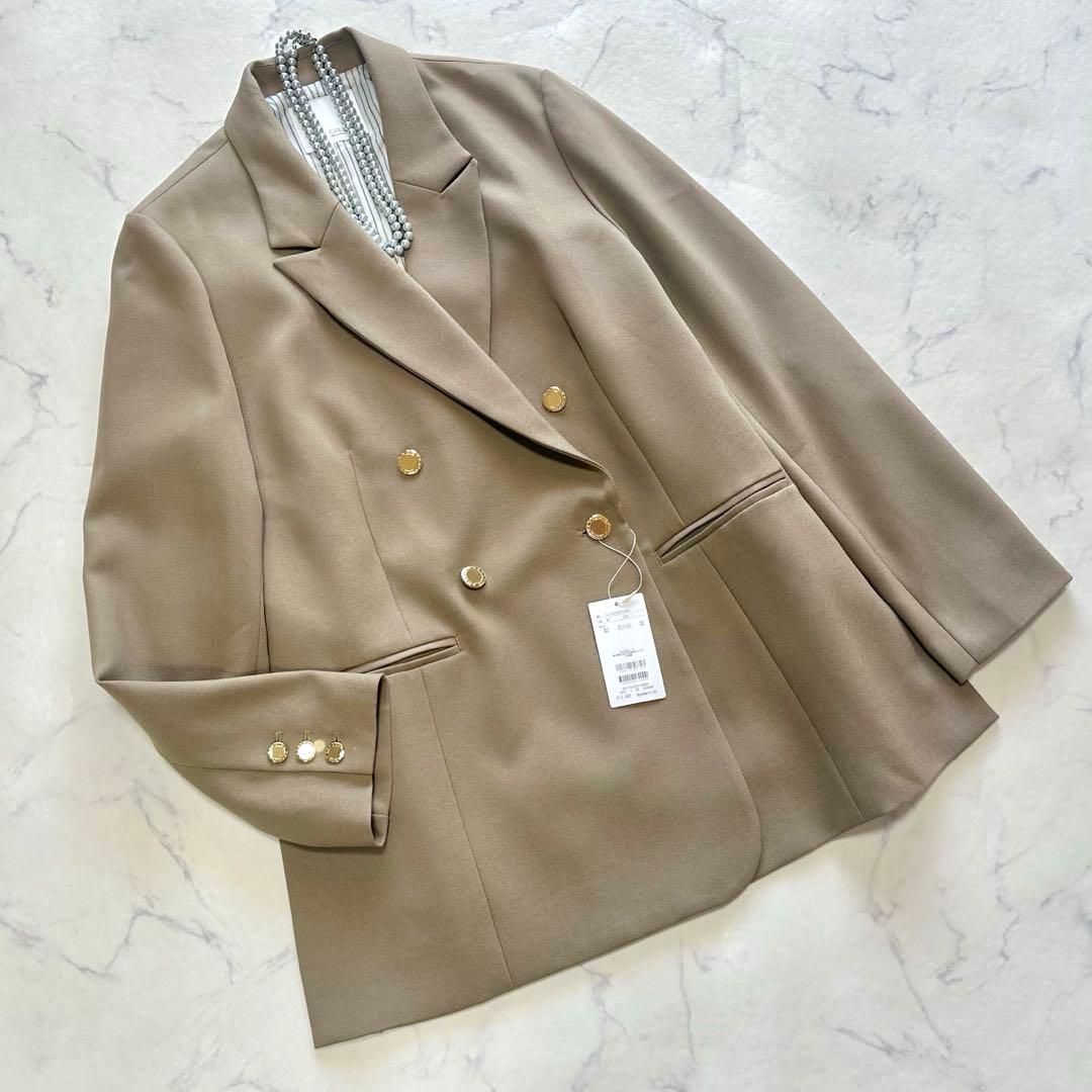 新品タグ付✨2025AW コラージュ ウールライクダブルジャケット