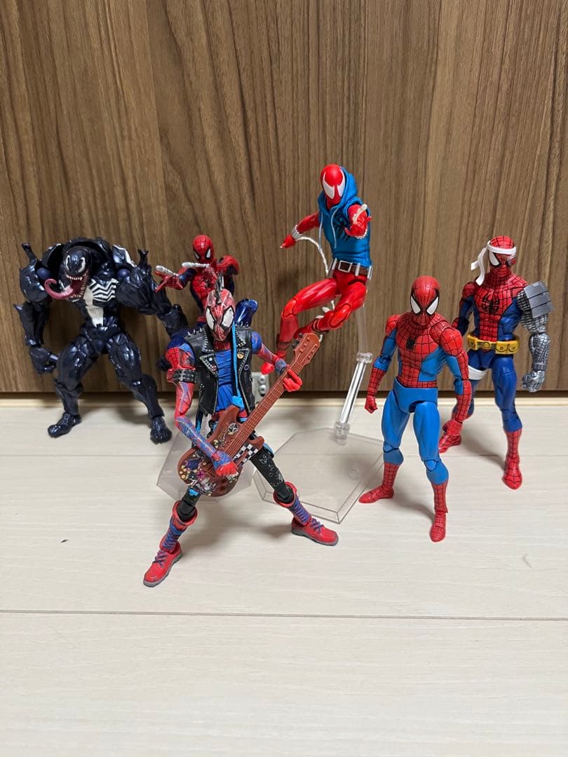 S.H.Figuarts MAFEX 他 計16体 スパイダーマン フィギュア
