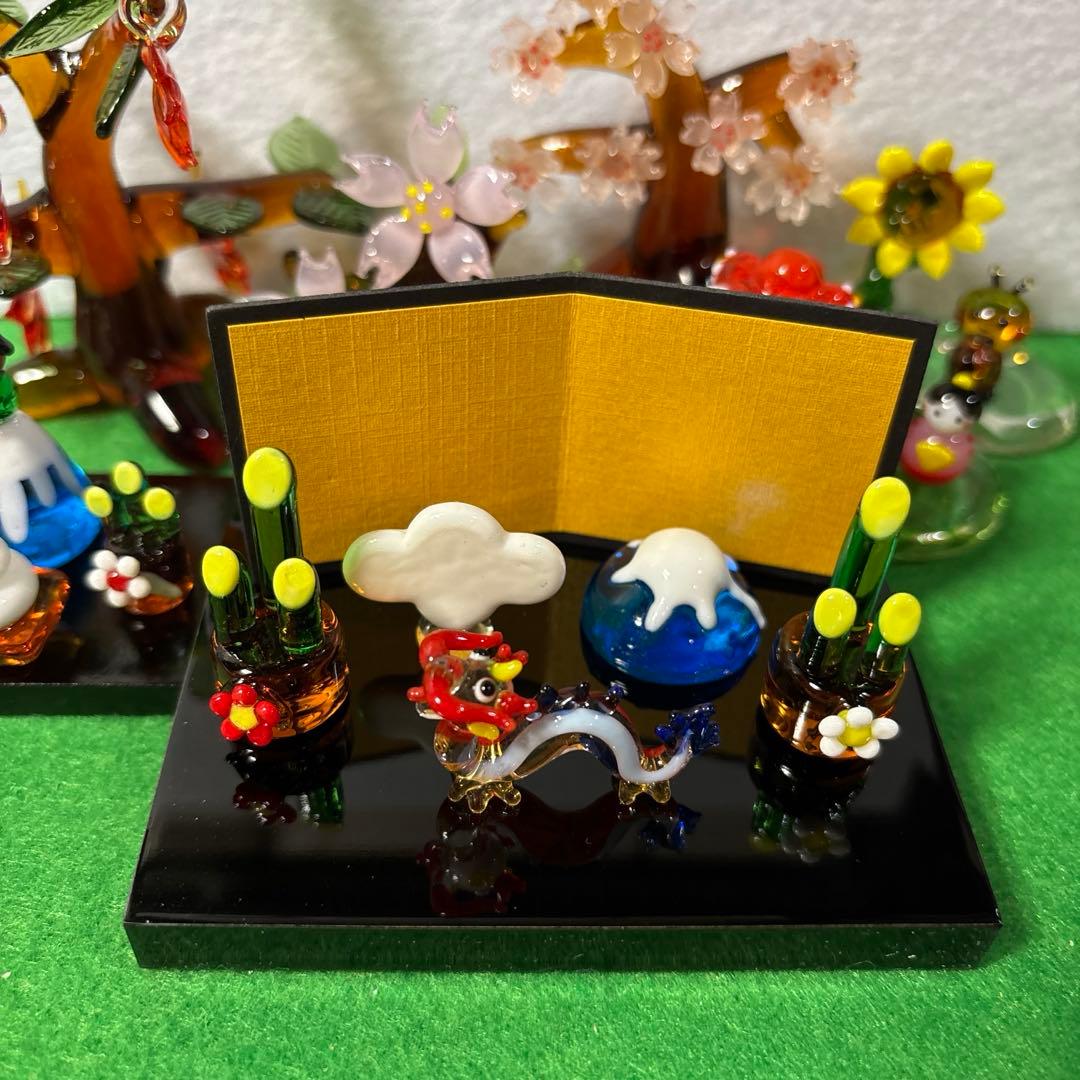 ★TM／TM★　ガラス細工　ミニチュア