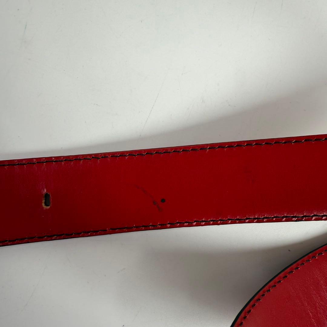 LOUIS VUITTON サンチュールクラシックエピ ベルト レッド C543