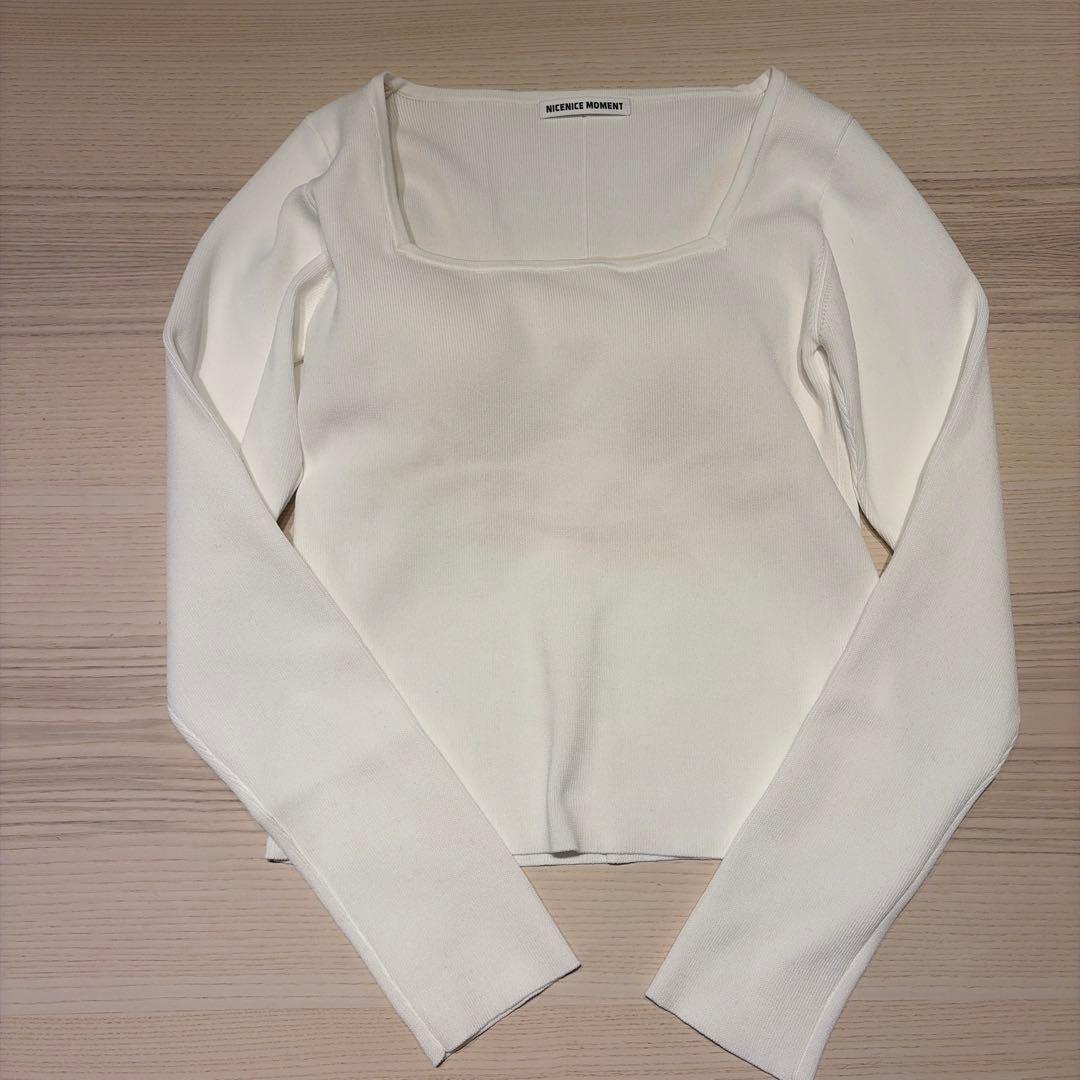 ナイスナイスモーメント スクエアネックシェル