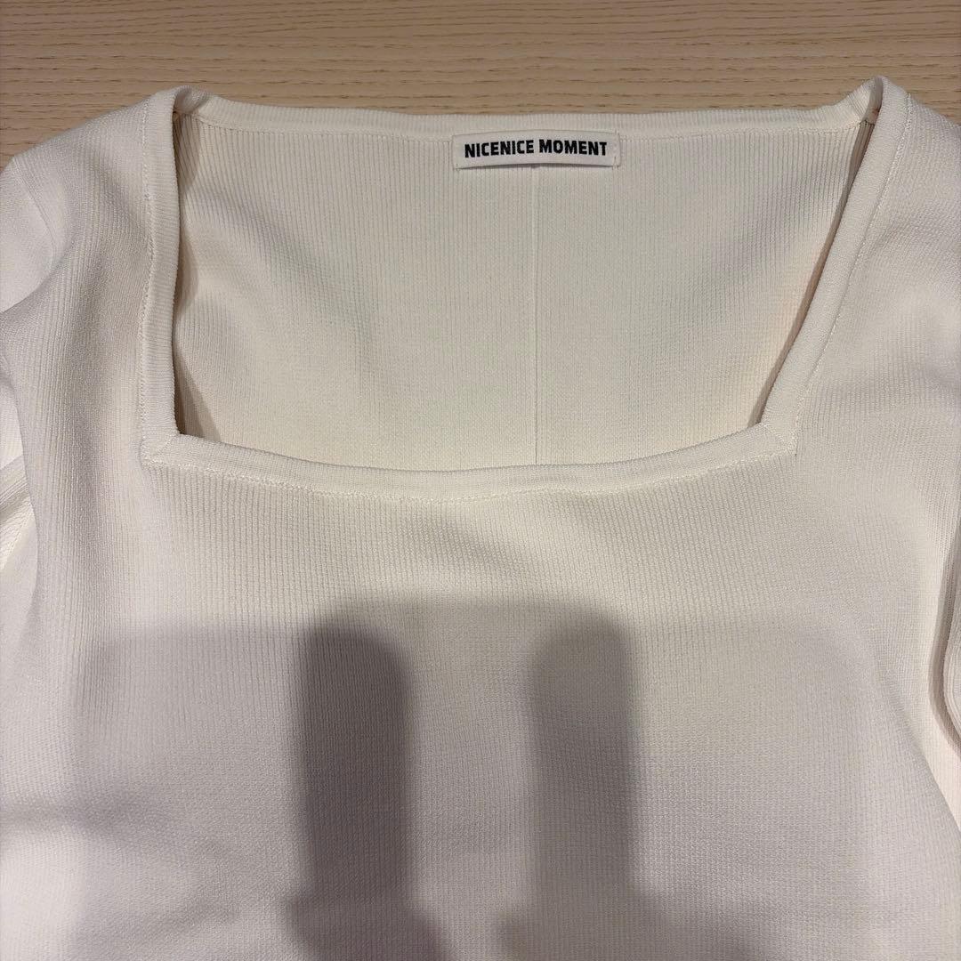 ナイスナイスモーメント スクエアネックシェル
