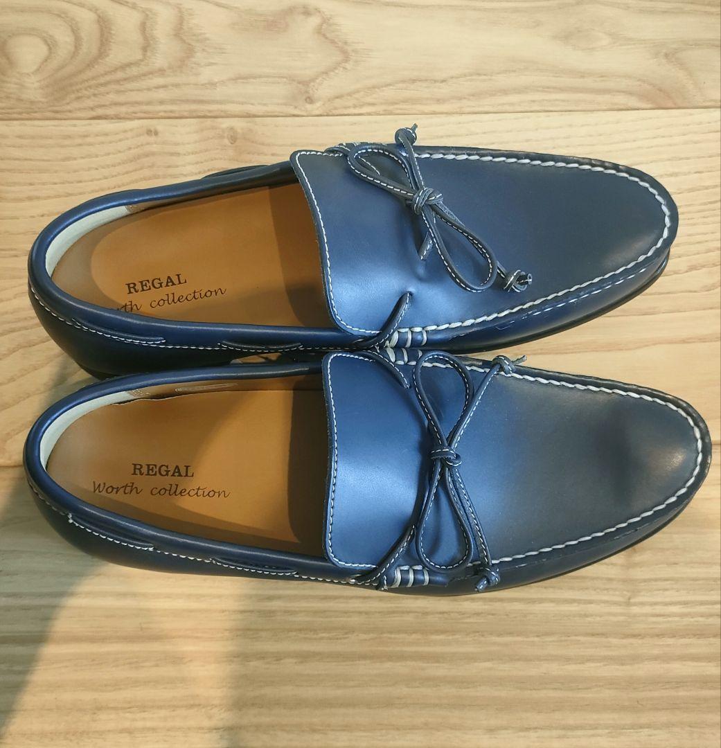 【新品未使用】Regal レザー　デッキシューズ
