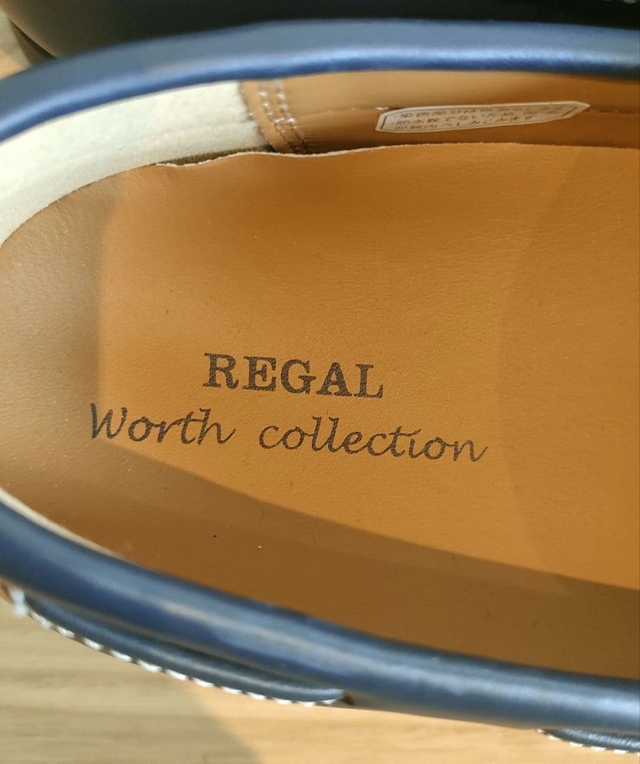 【新品未使用】Regal レザー　デッキシューズ