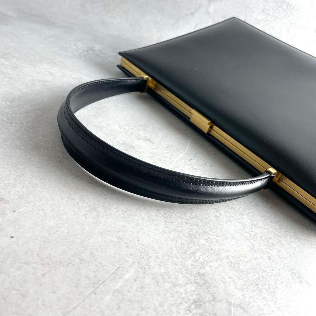 未使用に近い✨ セリーヌ CELINE フィービー期 クラスプミディアム 黒色