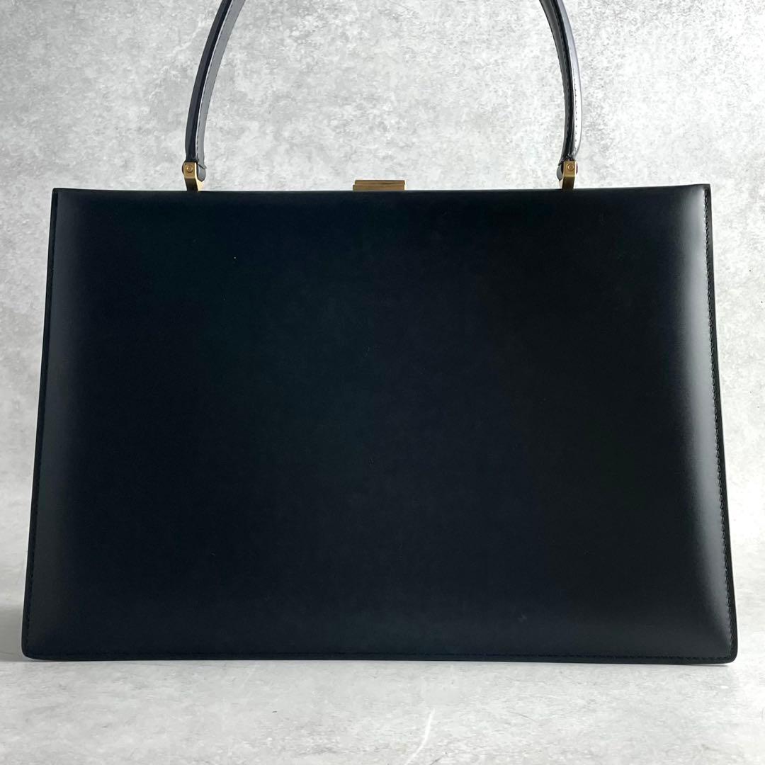 未使用に近い✨ セリーヌ CELINE フィービー期 クラスプミディアム 黒色