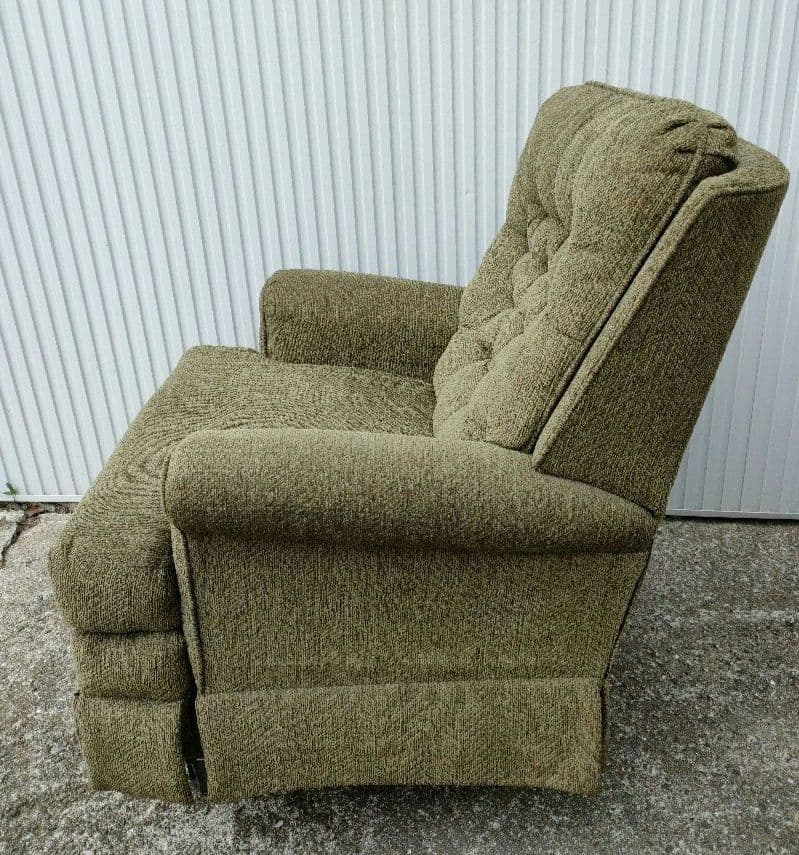 高級家具 LAZBOY レイジーボーイ オリーブグリーン リクライニングチェア