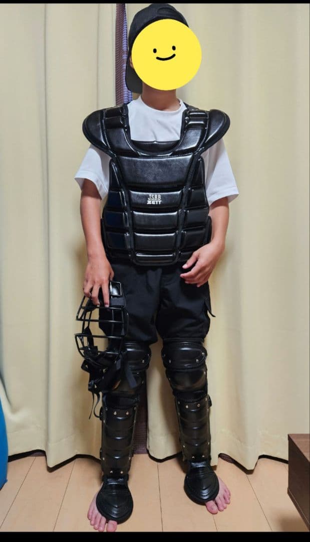 ZETT　軟式用キャッチャー防具セット1式6点+袋