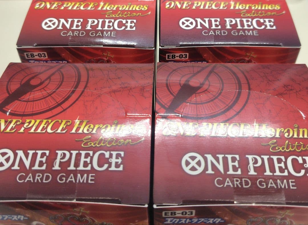 ワンピースカードゲーム　ヒロインズエディション　4box　テープ付