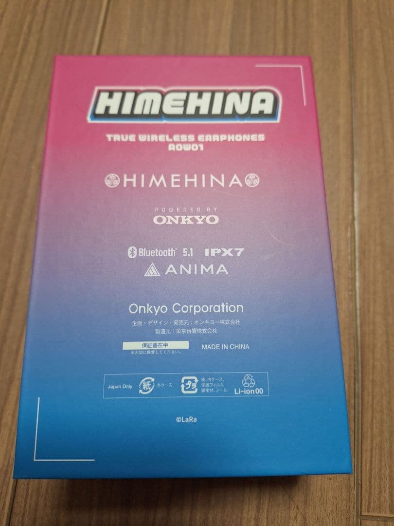 HIMEHINA ヒメヒナ ONKYO コラボ ワイヤレスイヤホン