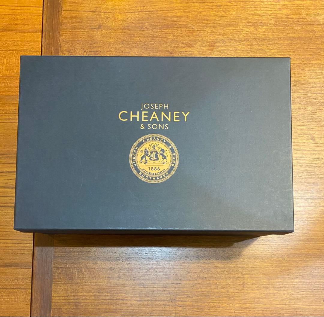 JOSEPH CHEANEY PENNINE Ⅱ C NAVY GRAIN