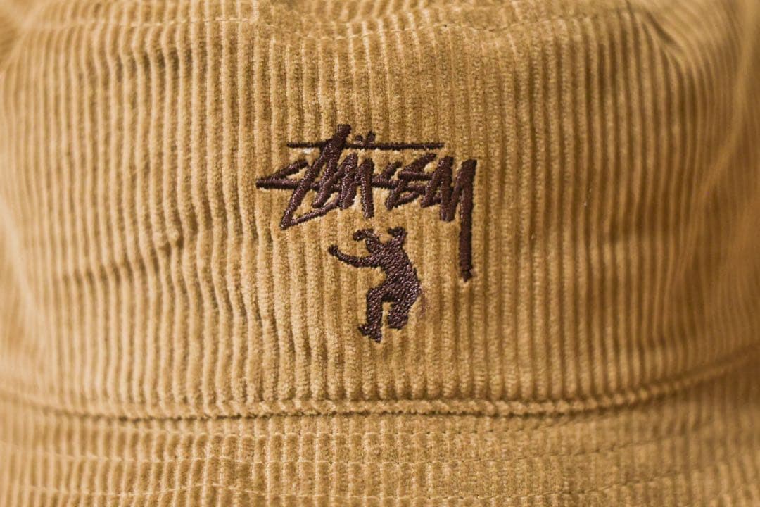 新品 STUSSY&UNION CORDUROY BUCKET HAT