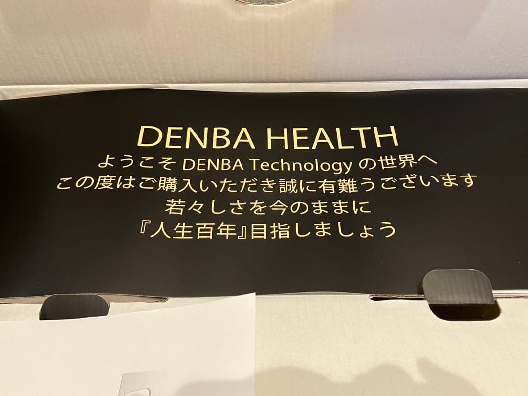 ★新品未使用 デンバ DENBA HEALTH スタンダードタイプ★防水カバー付