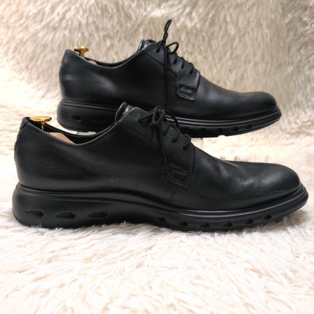【美品】エコー ゴアテックス ビジネスシューズ ブラック 28.5cm