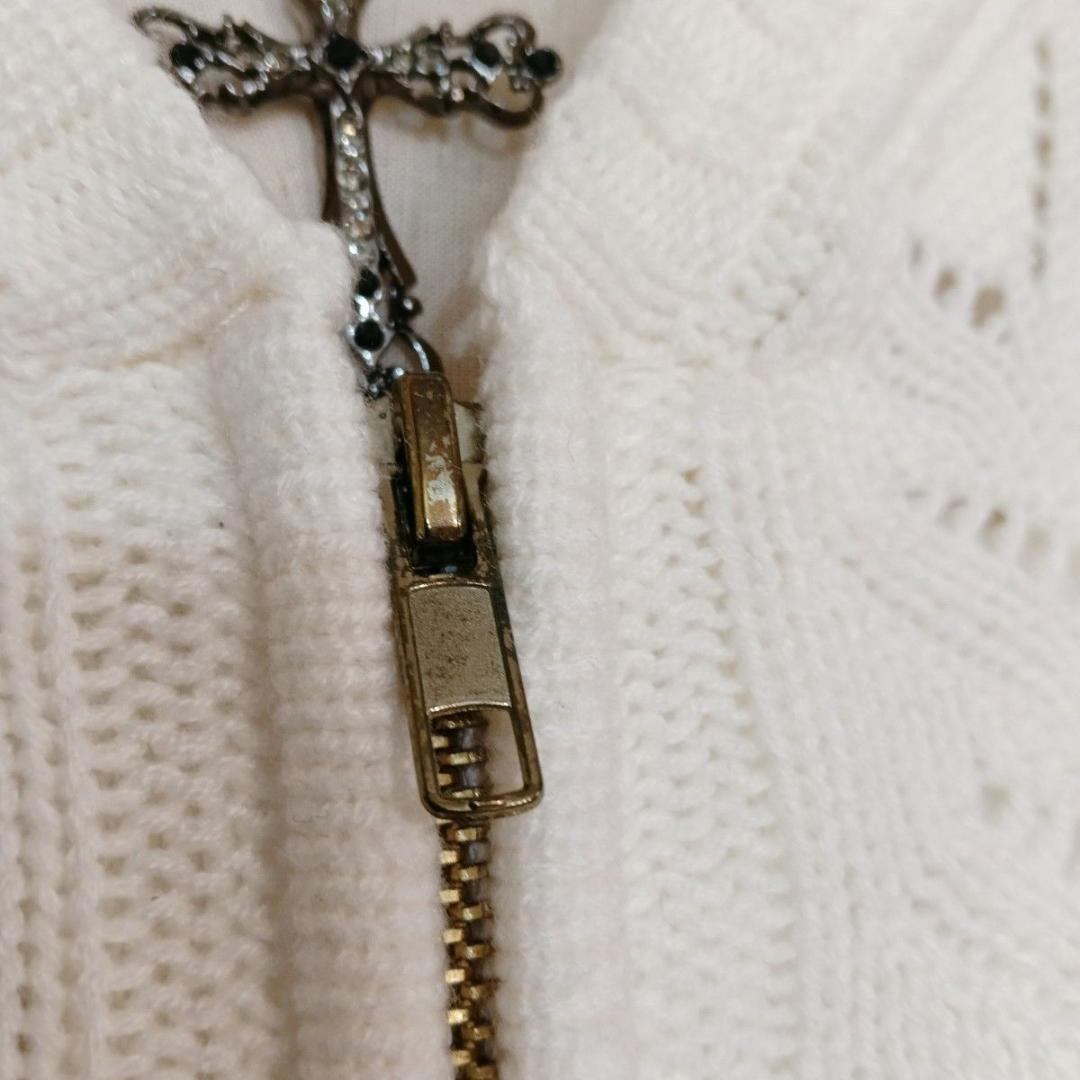 LIZ LISA　リズリサ　リボンニットパーカー　Y2K　00s