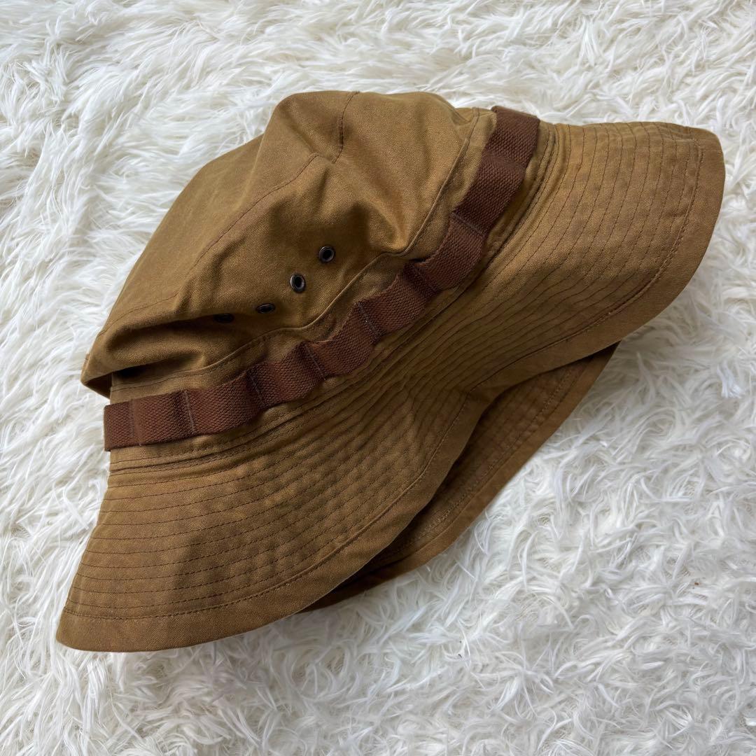 【L】RRL　ダブルアールエル　オイルクロス　バケットハット