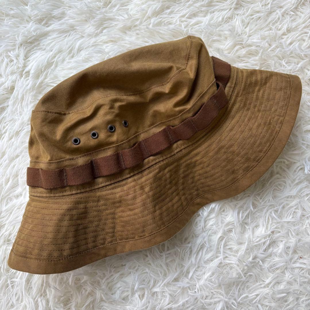 【L】RRL　ダブルアールエル　オイルクロス　バケットハット