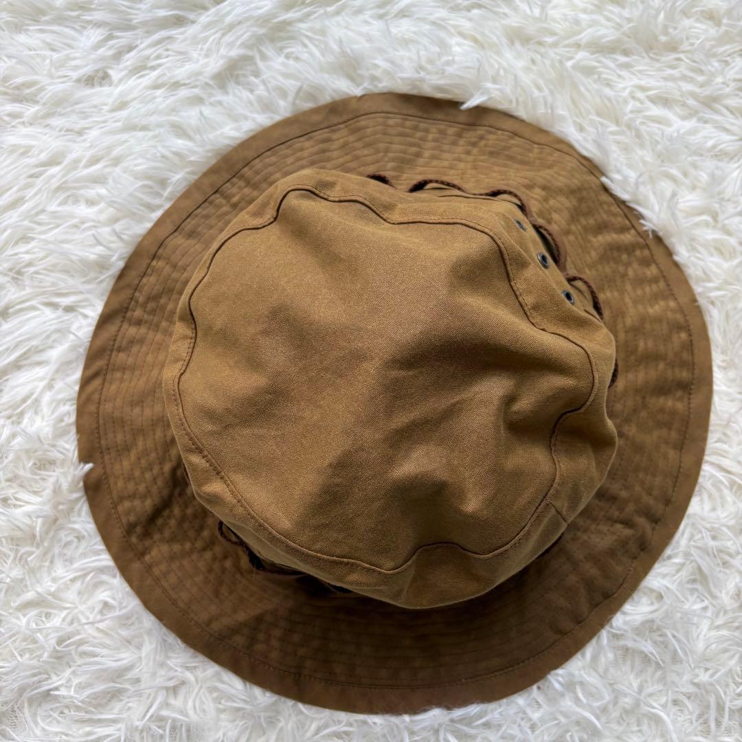 【L】RRL　ダブルアールエル　オイルクロス　バケットハット