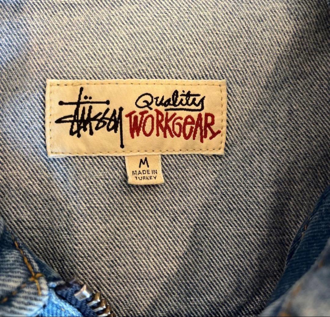 ジャケット・アウター stussy noma td denim zip work jacket