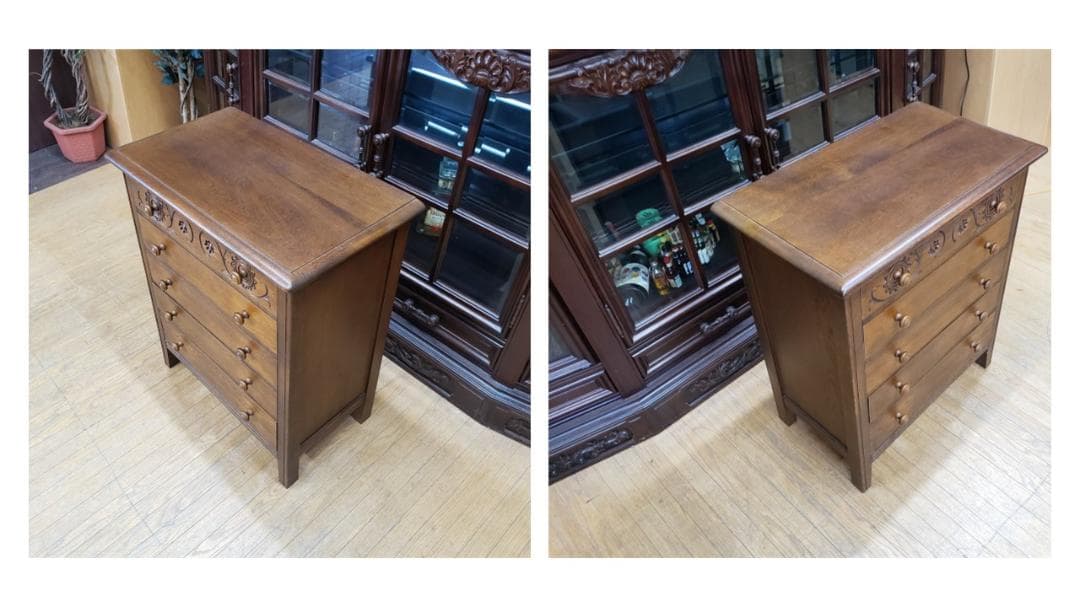 すあい　F36　勇峰工芸 五段チェスト