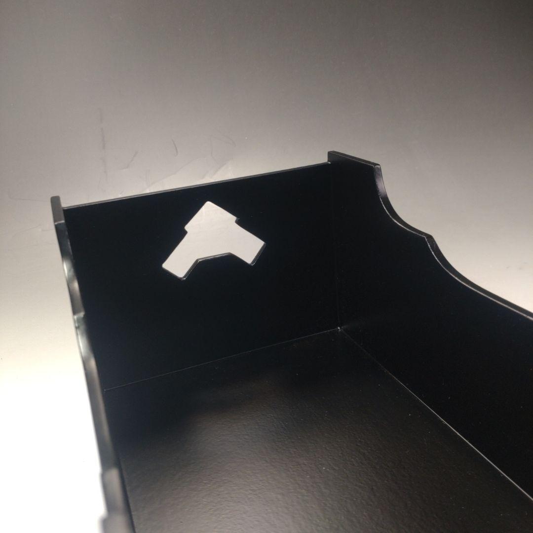 イ102 莨盆『塗師　助田宗明』『一閑文箱煙草盆　共箱』漆塗　茶道具