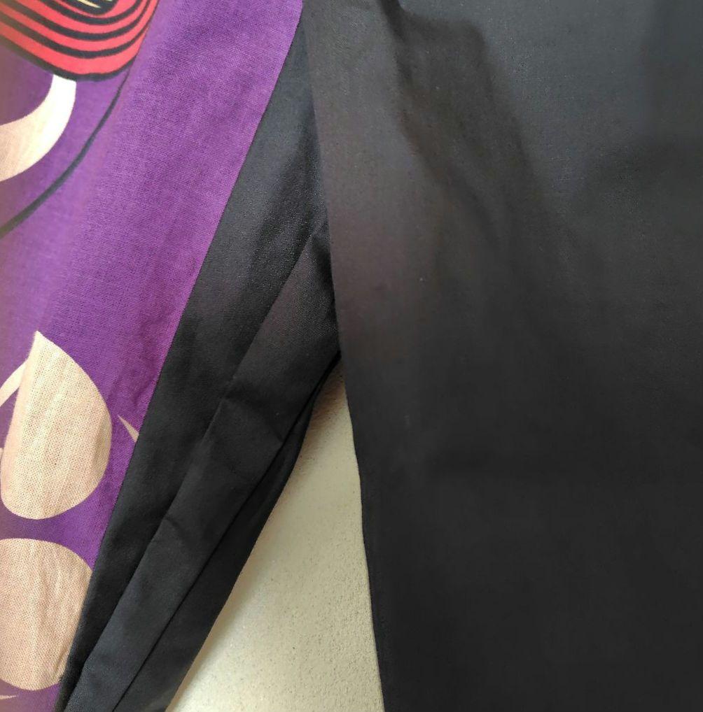 柿渋染めもんぺ【獅子】ハンドメイド サルエル ワイドパンツ 染めむら有