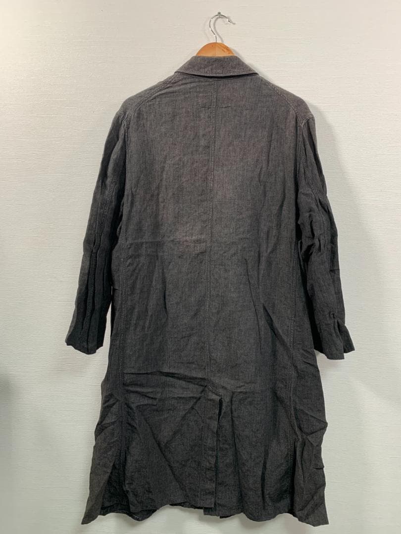 [kaval] LINEN PAINTER COAT むら染め ペインターコート