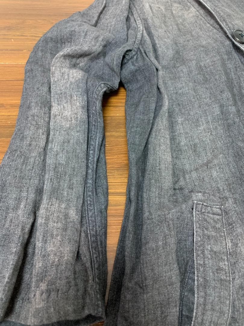 [kaval] LINEN PAINTER COAT むら染め ペインターコート