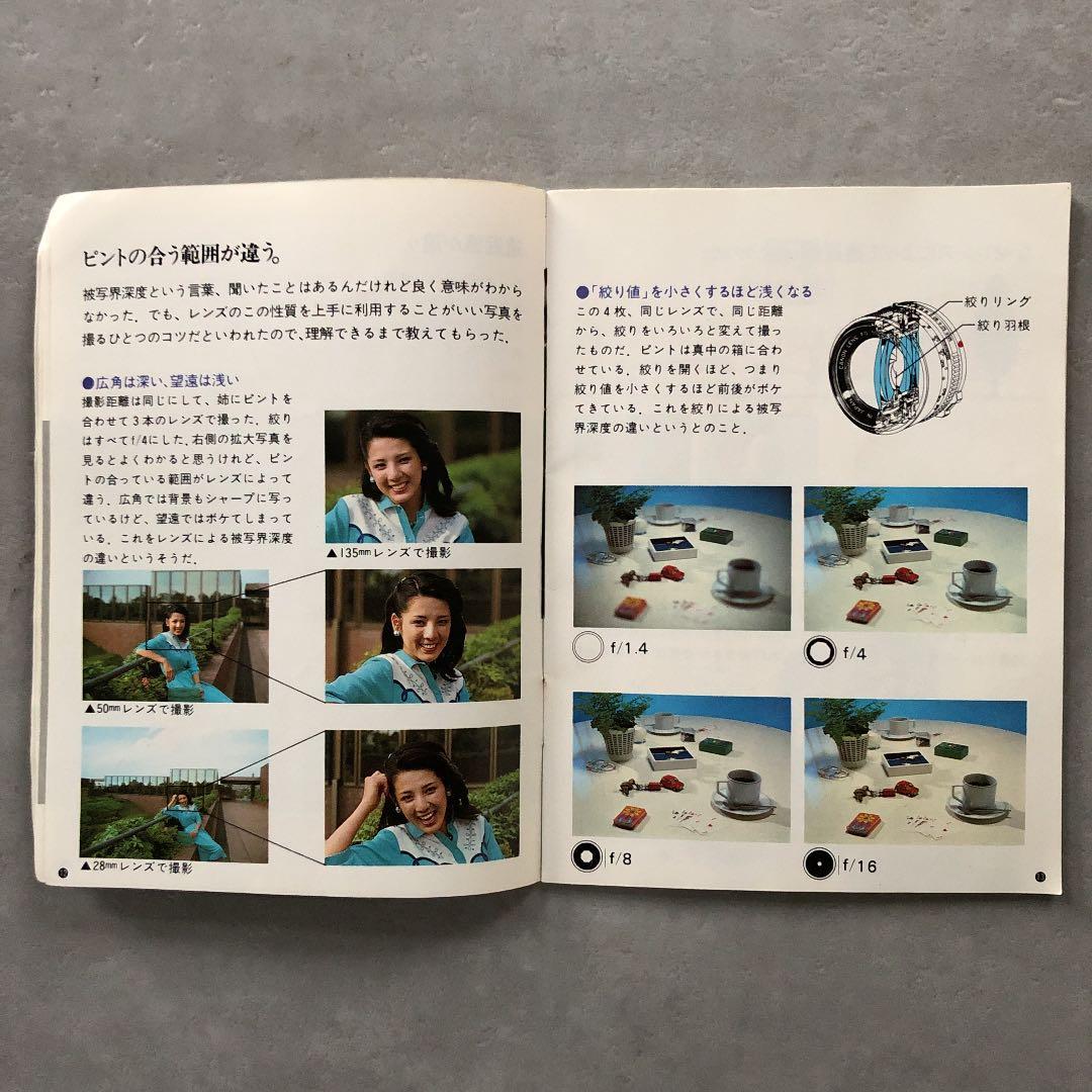 キャノンFD交換レンズガイドブック　(中古品)　超超超貴重品　A