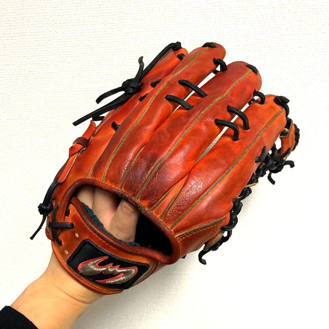 980 ジームス 型抜群 即戦力 硬式 外野手用グローブ