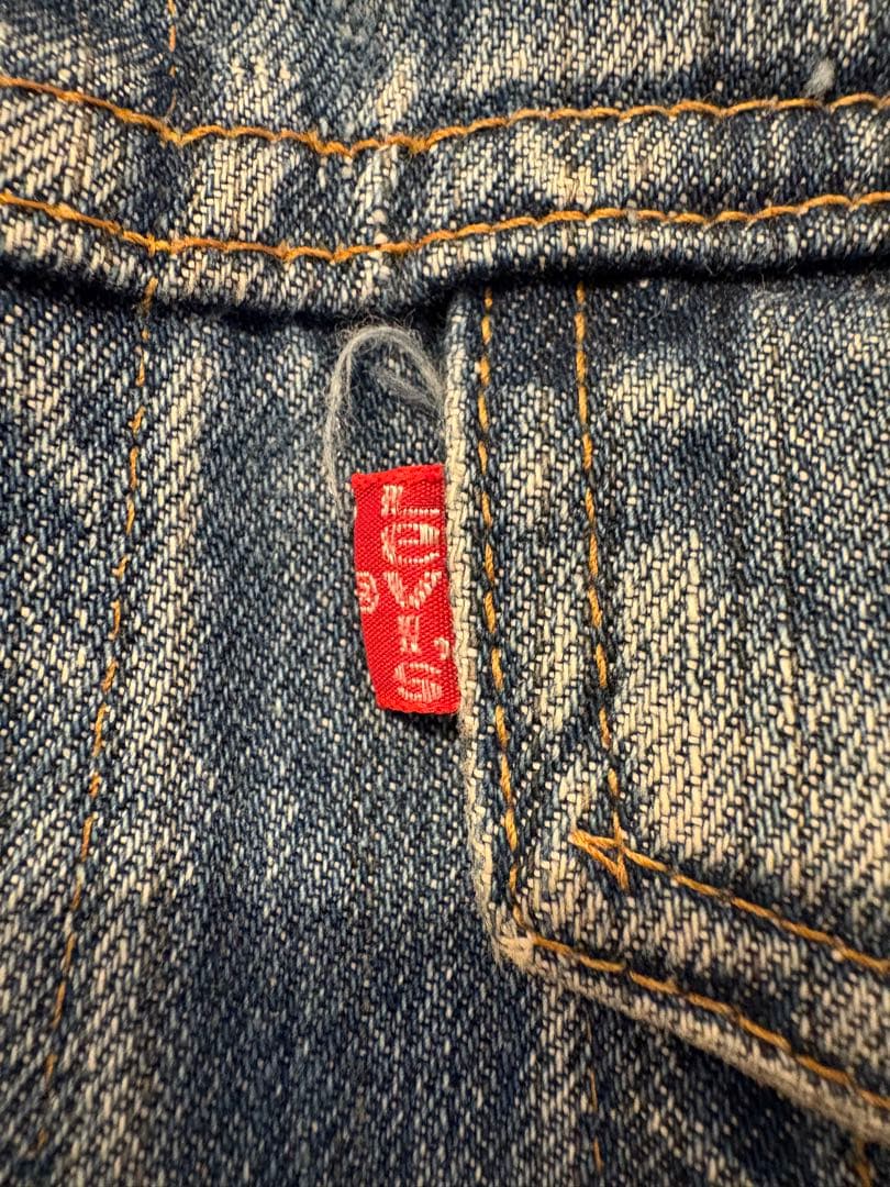 70'sリーバイス4thジャケット70505 サイズ42 刻印529スモールｅ