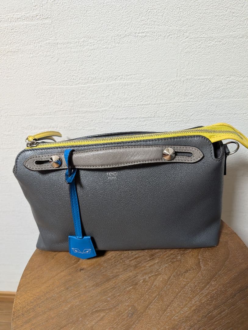 FENDI バイザウェイ ショルダーバック　2way グレー