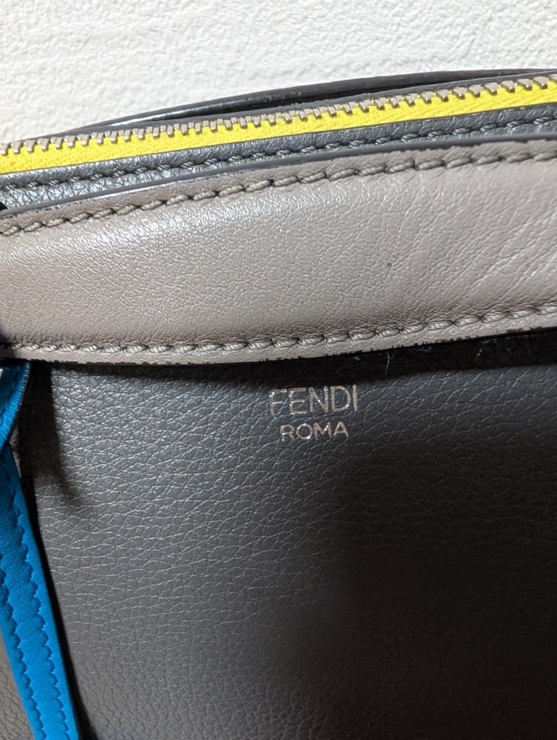 FENDI バイザウェイ ショルダーバック　2way グレー