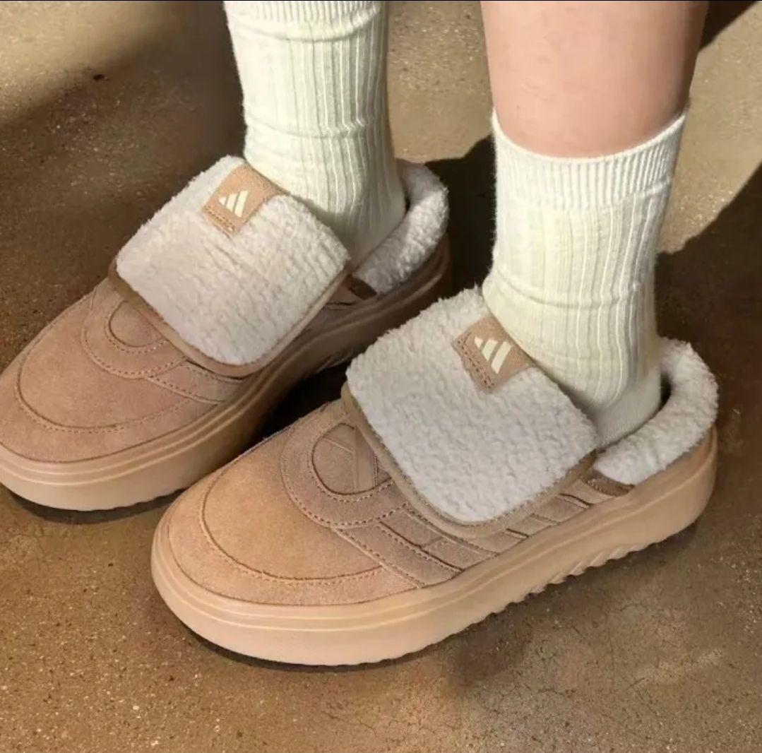 adidas 新品 23.5cm Grand Court Mule 日本未発売