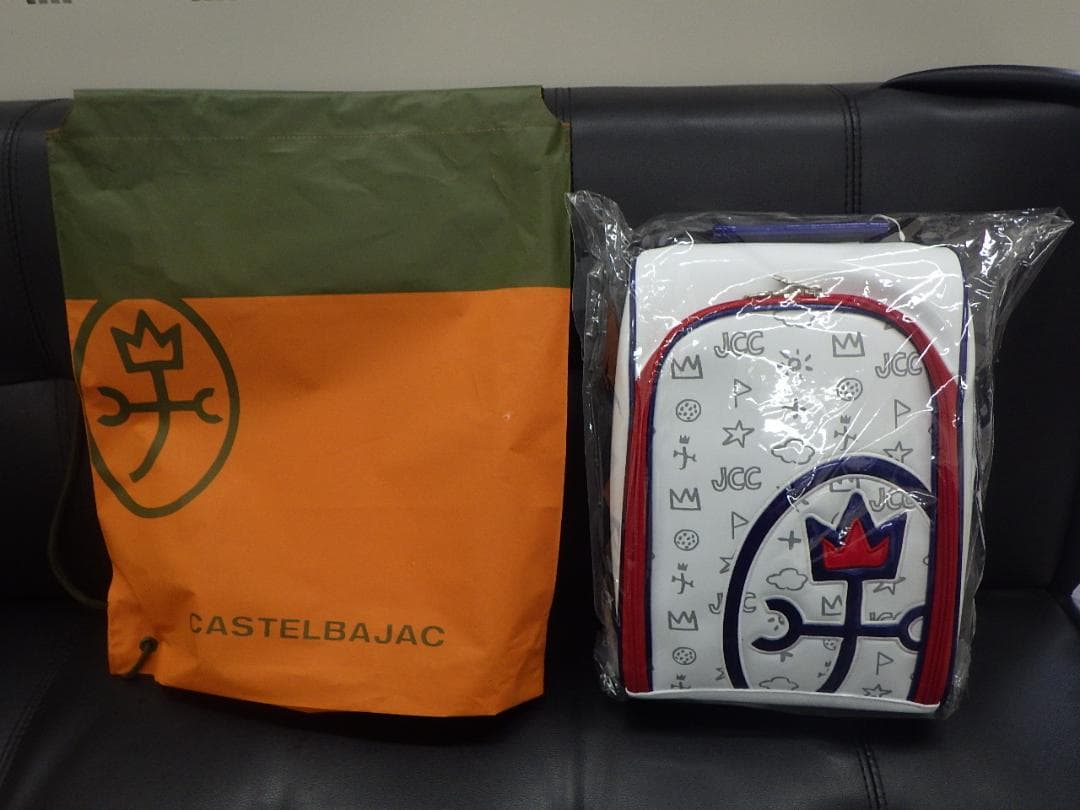 CASTELBAJAC カステルバジャック　シューズケース　ホワイト（未使用）