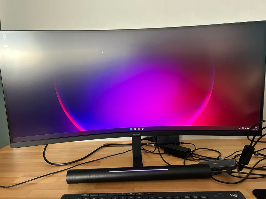 HUAWEI MateView GT デュアルスピーカーサウンドバー 34インチ