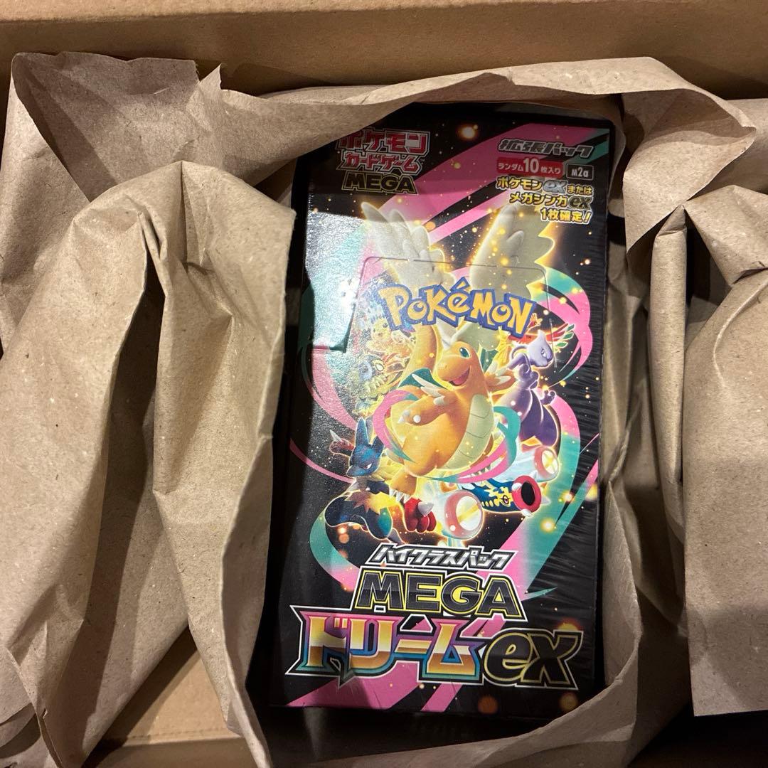 ポケモンカードゲーム MEGAドリームEX ボックス【シュリンク付き】