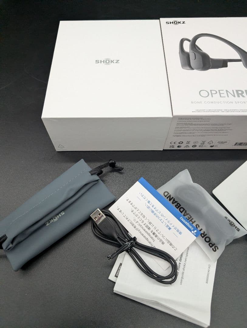 【動作確認済】SHKZ OPEN RUN 骨伝導イヤホン