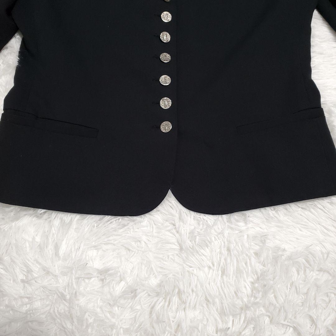 希少✨agnes b.　アニエスベー ナポレオンぺプラムジャケット　銀ボタン