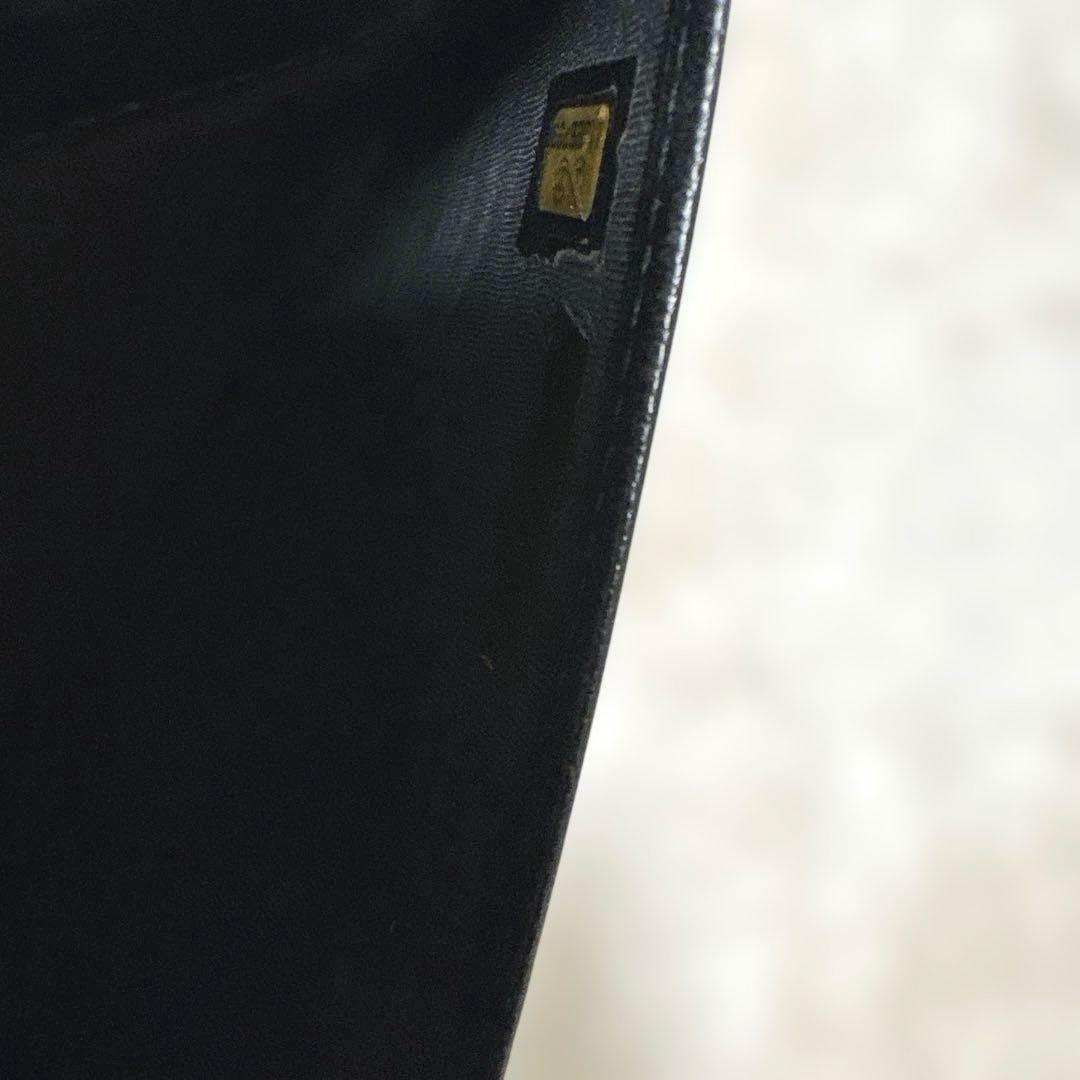 CHANEL 二つ折り長財布 ブラック ココマーク