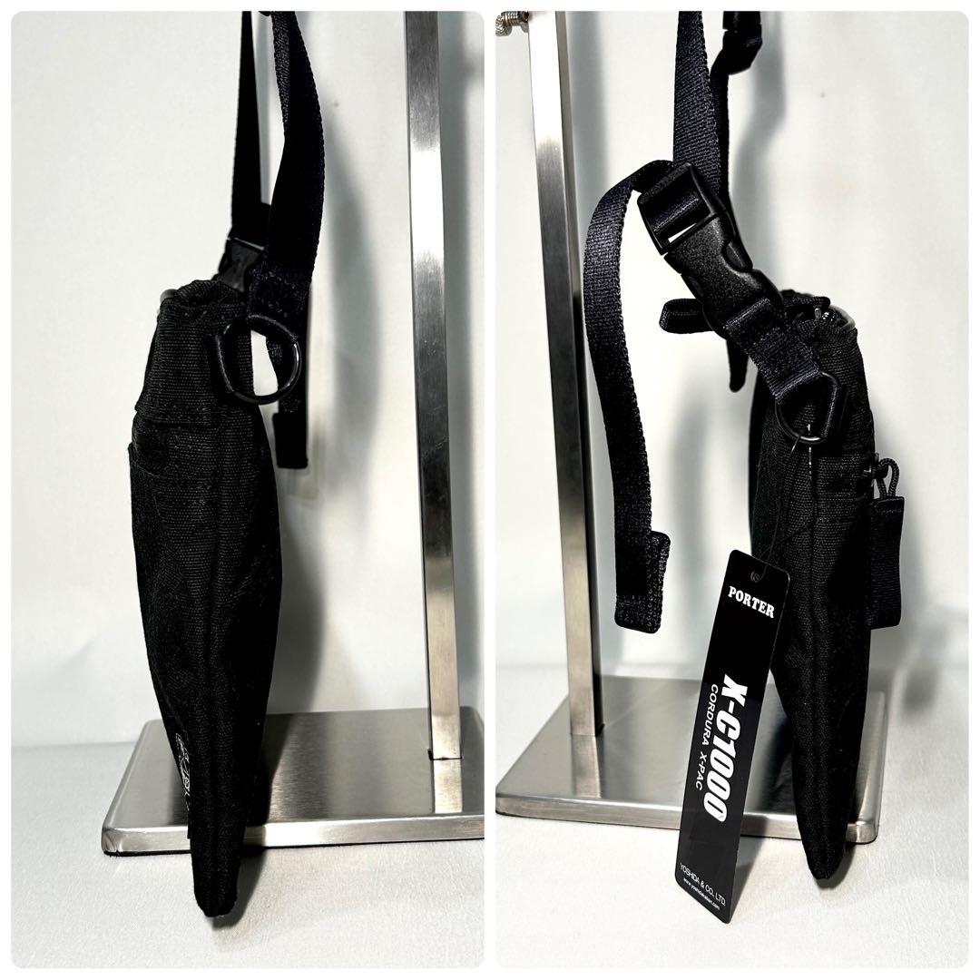 未使用級✨PORTER HYBRID ポーター ハイブリッド サコッシュ 黒