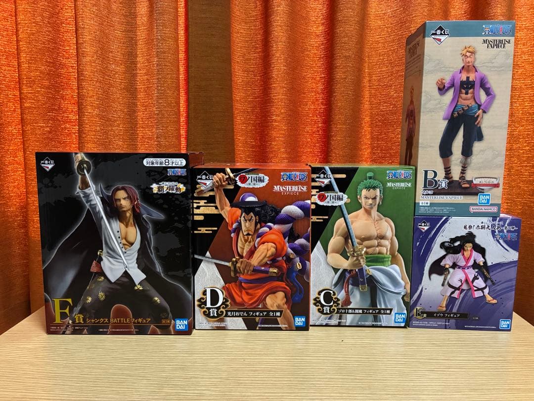 一番くじワンピース フィギュアセット 9体